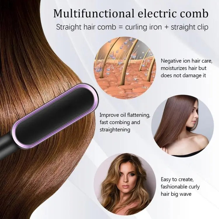 Hair Straightener Brush - Sahult Bazar